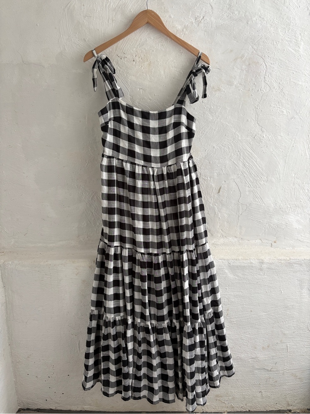 Princess Polly size 6 plaid maxi dress